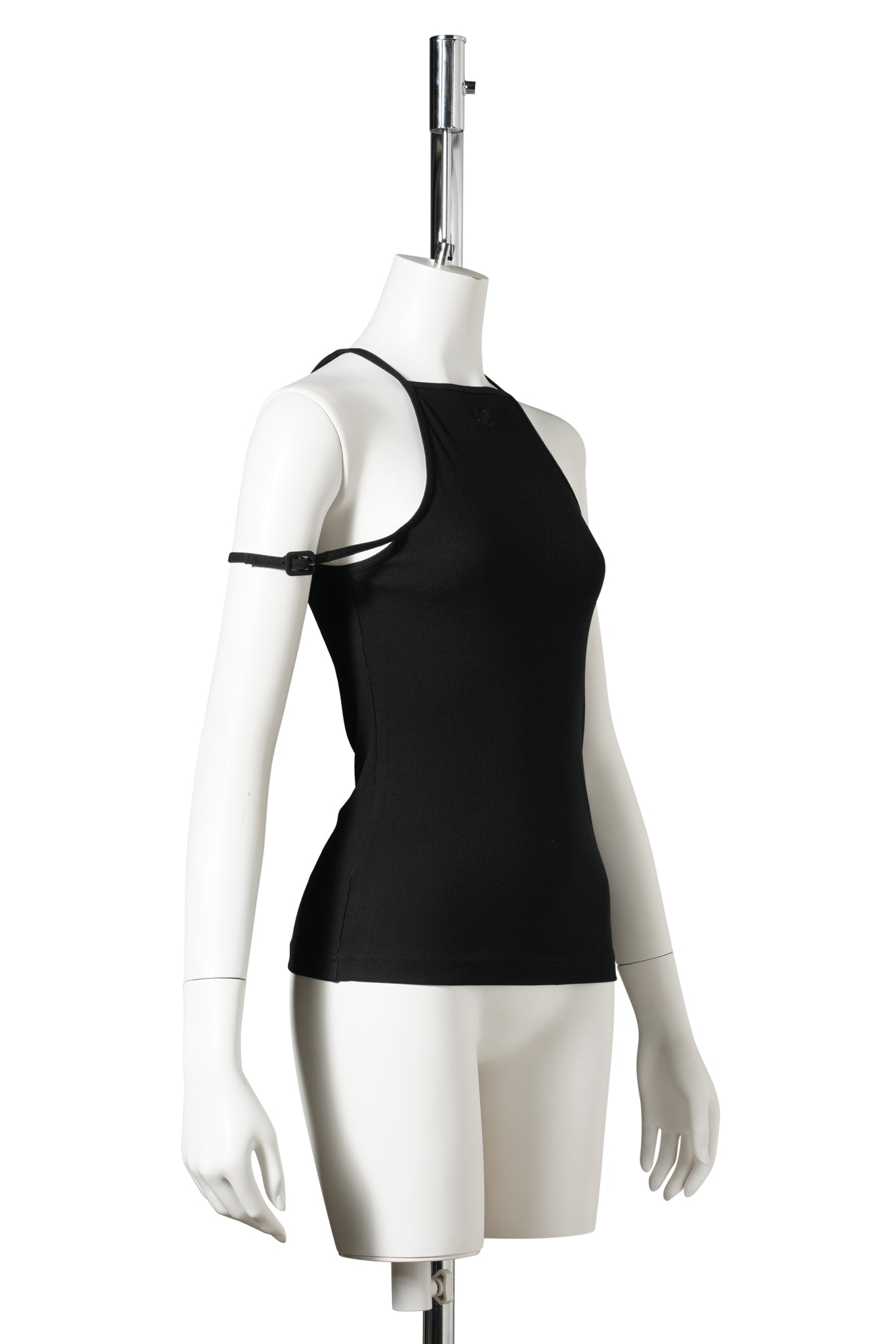 TANK TOP BUCKLE 90'S RIB / 9999:BLACK