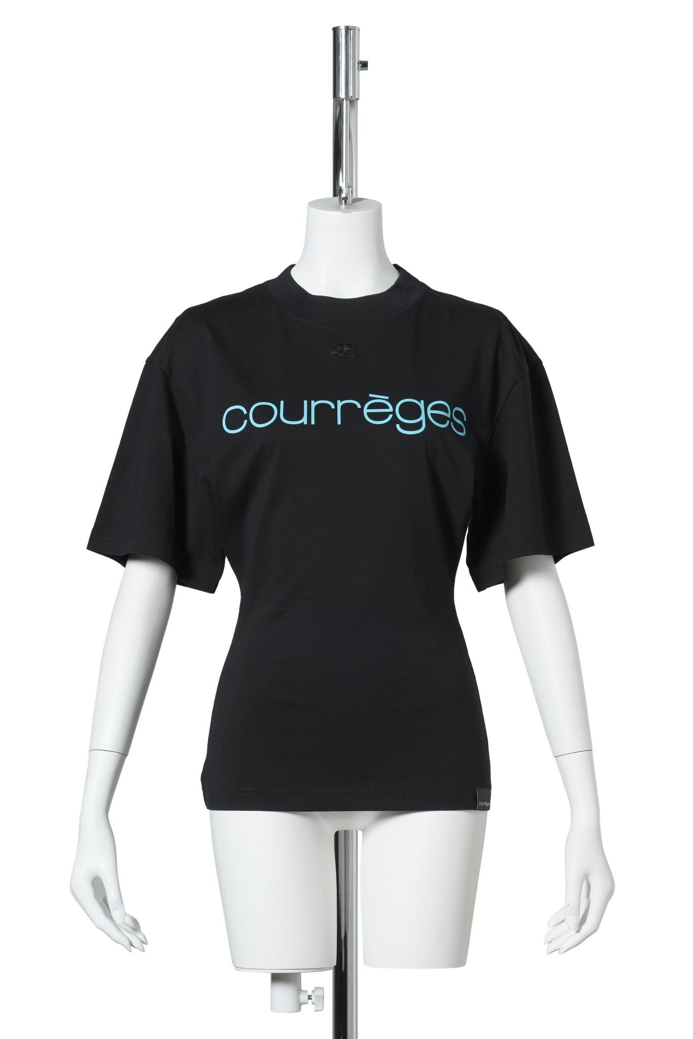WAISTED SS T-SHIRT / 9999:BLACK
