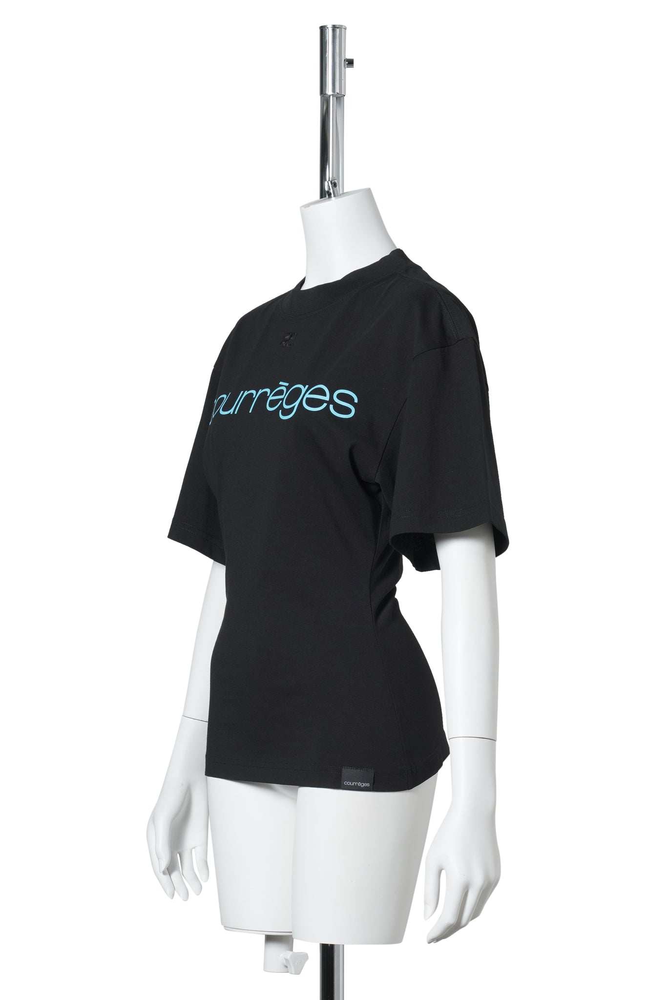 WAISTED SS T-SHIRT / 9999:BLACK