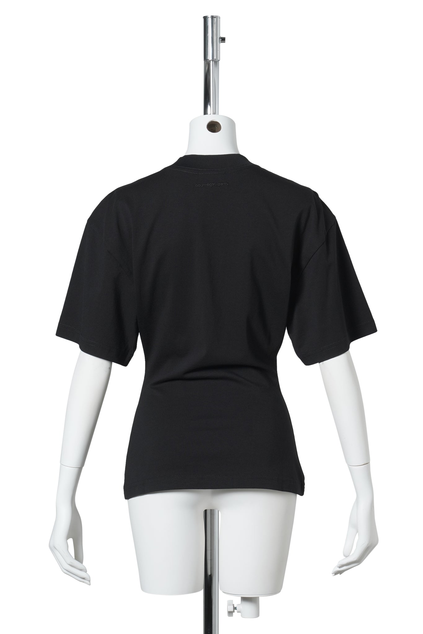 WAISTED SS T-SHIRT / 9999:BLACK