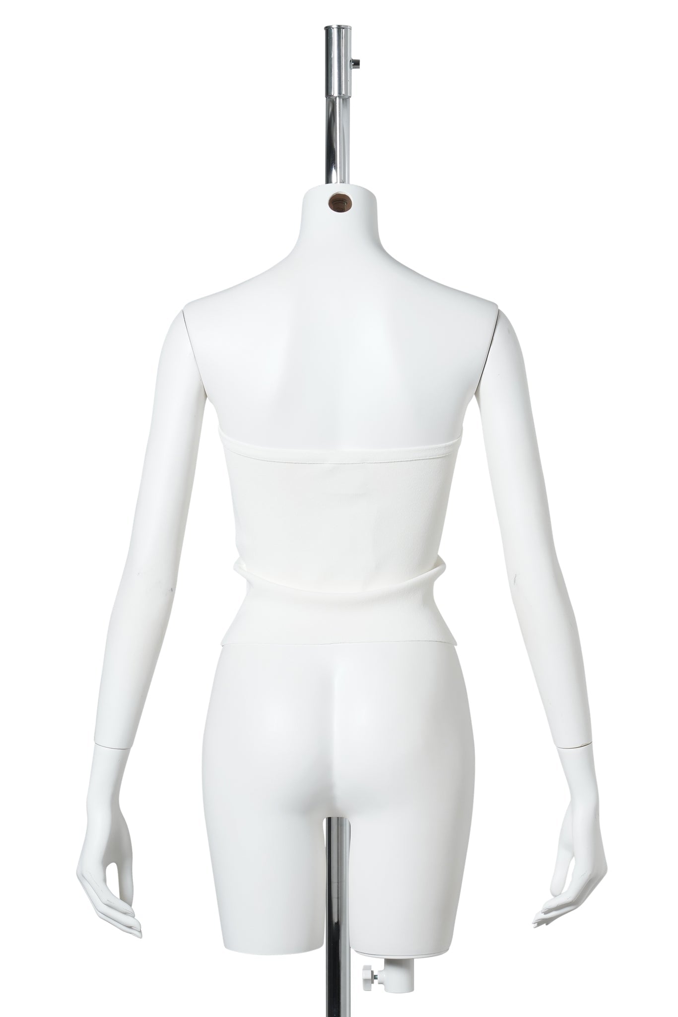 TOP BUCKLE KNIT BUSTIER / 0079:NATURAL