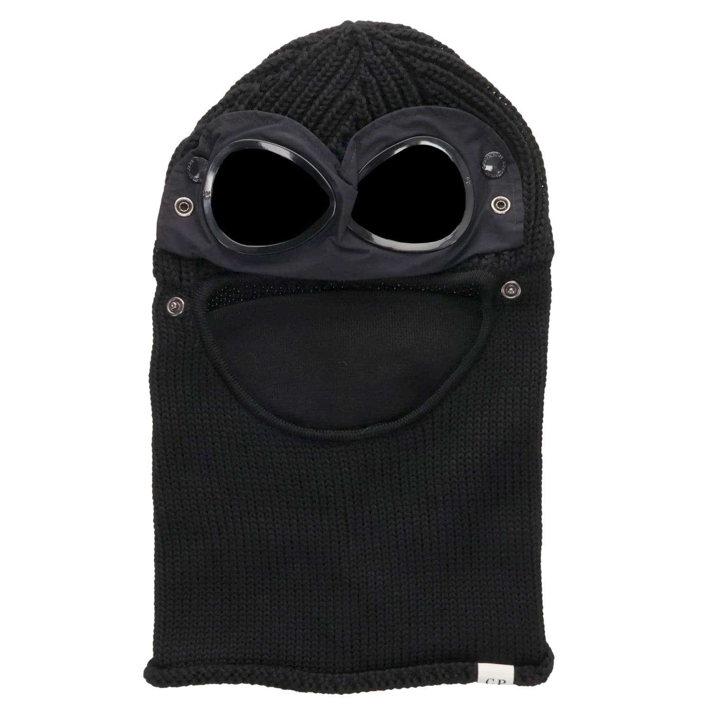 EXTRA FINE MERINO WOOL GOGGLE BALACLAVA / 999:BLACK