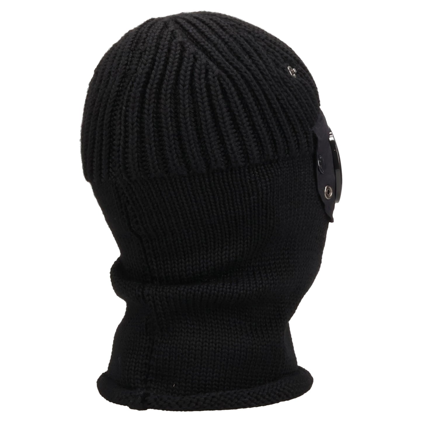 EXTRA FINE MERINO WOOL GOGGLE BALACLAVA / 999:BLACK