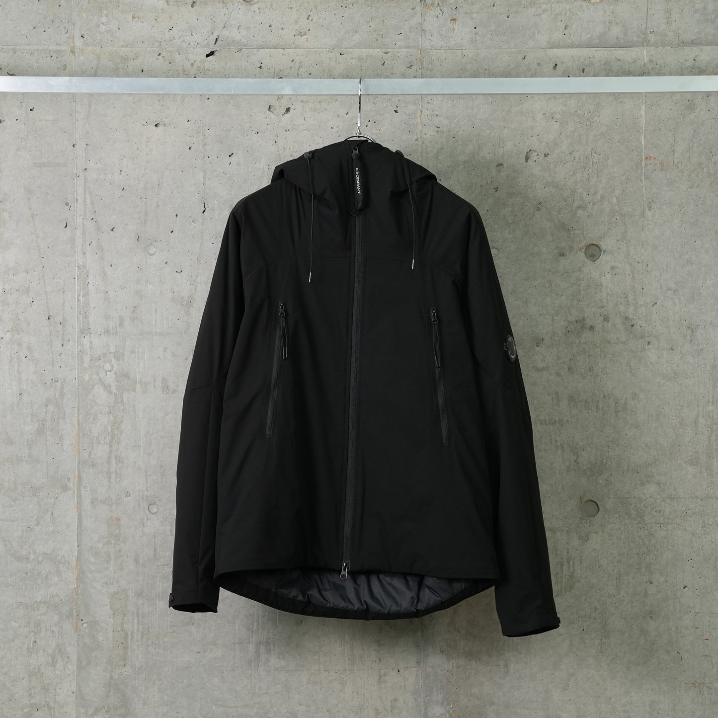 TEK PADDED HOODED JACKET / 999:BLACK