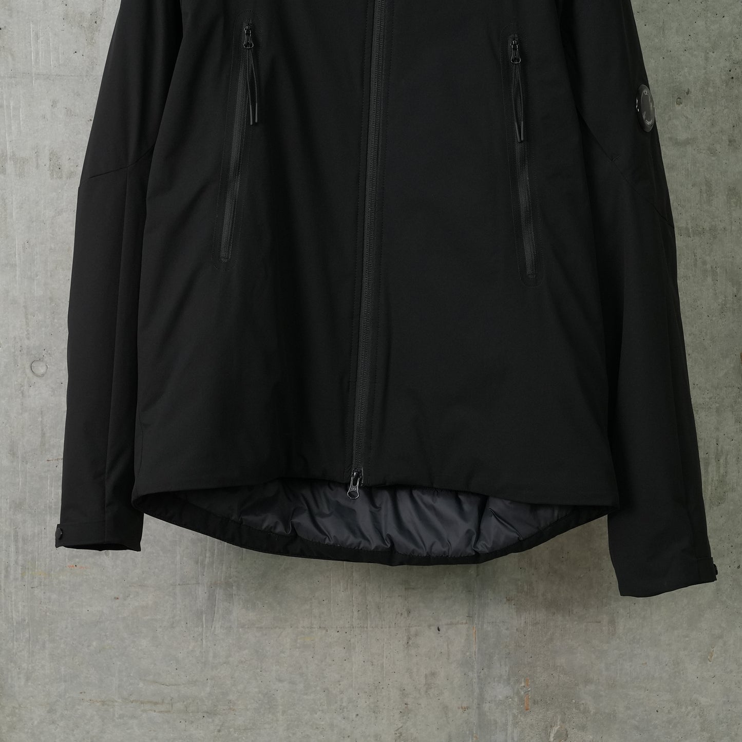 TEK PADDED HOODED JACKET / 999:BLACK