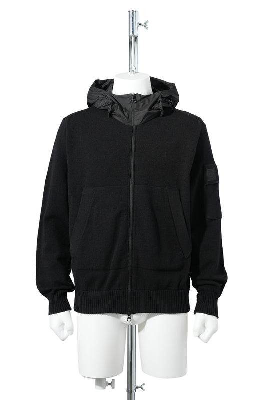 KNITWEAR CARDIGAN / 999:BLACK