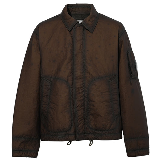 OW MEDIUM JKT IN FELTRO BI-FILM / 683:IVY GREEN