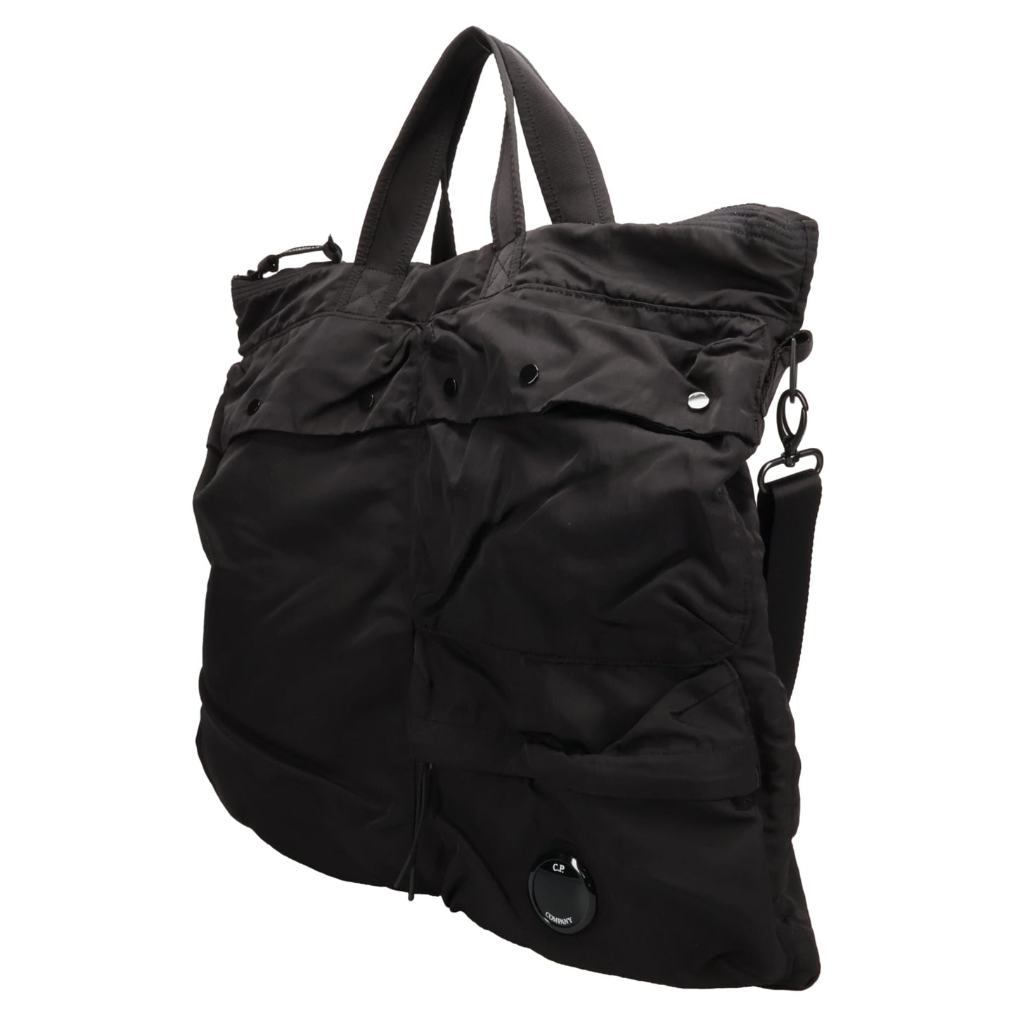 NYLON B LENS TOTE BAG / 999:BLACK