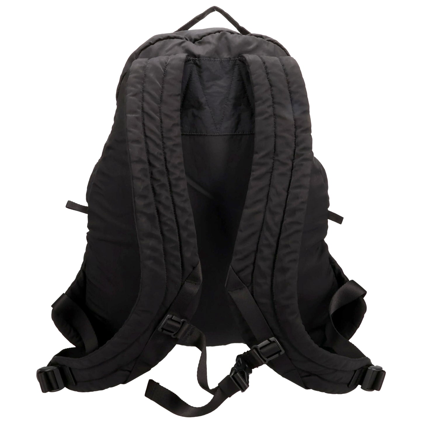 NYLON B ROUNDED BACKPACK / 999:BLACK