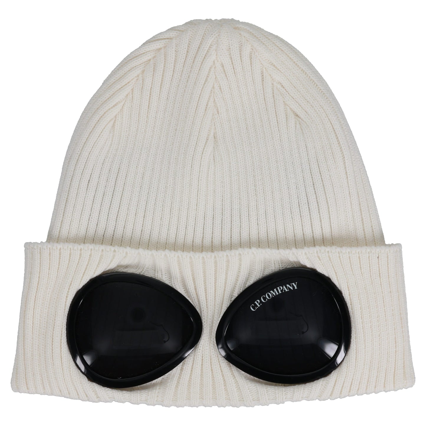 COTTON GOGGLE BEANIE / 103:GAUZE WHITE