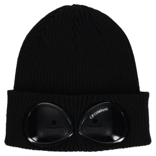 COTTON GOGGLE BEANIE / 999:BLACK