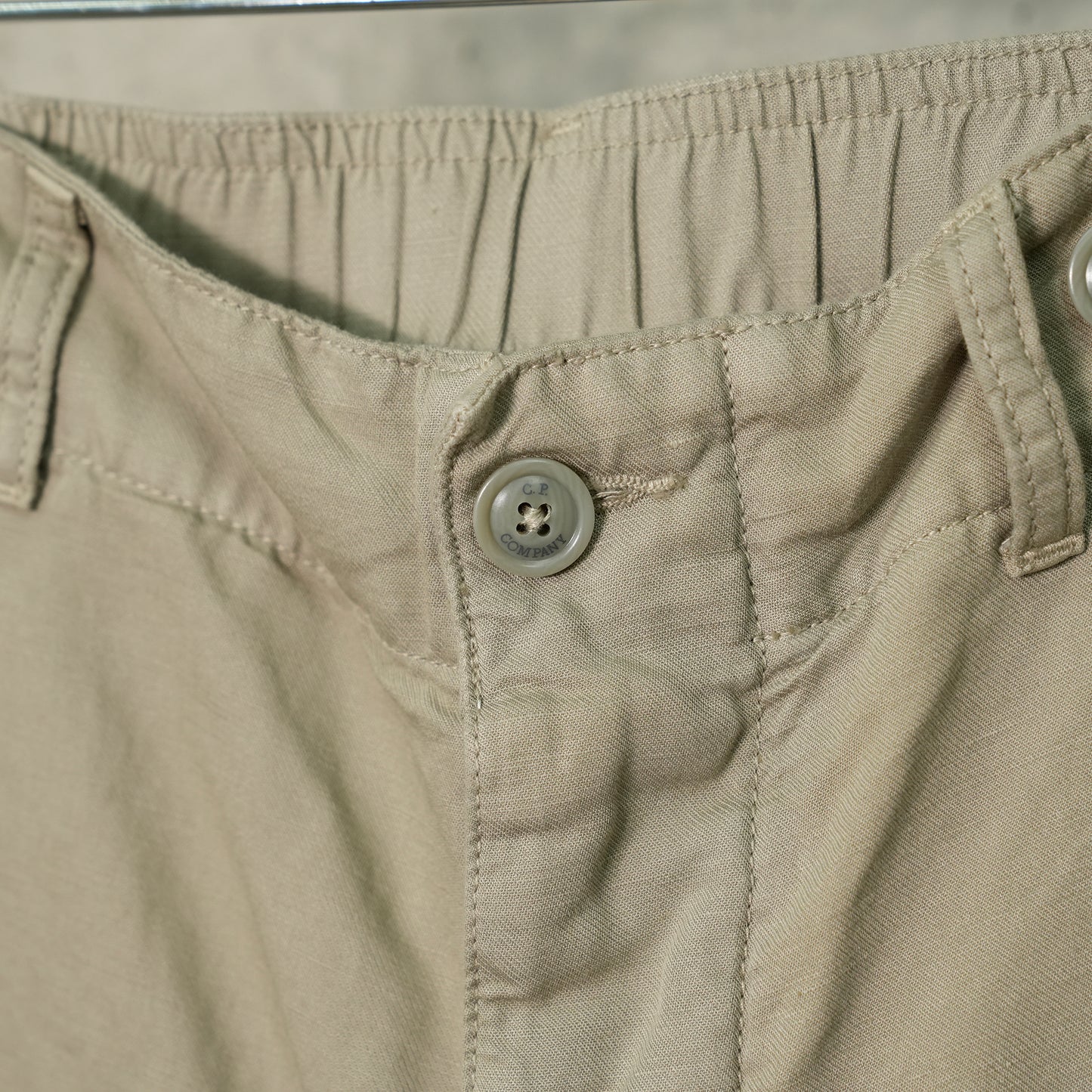 COTTON/LINEN CARGO PANTS / 327:VINTAGE KHAKI