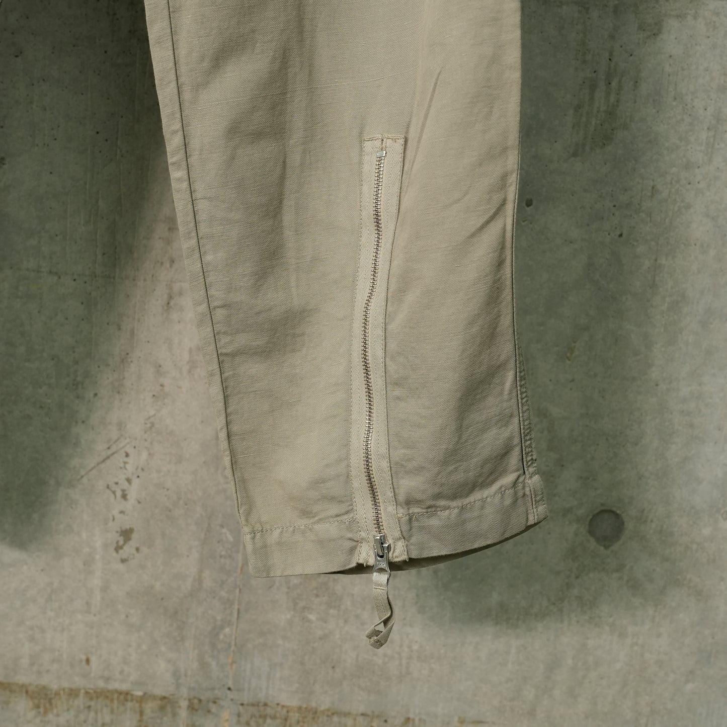 COTTON/LINEN CARGO PANTS / 327:VINTAGE KHAKI