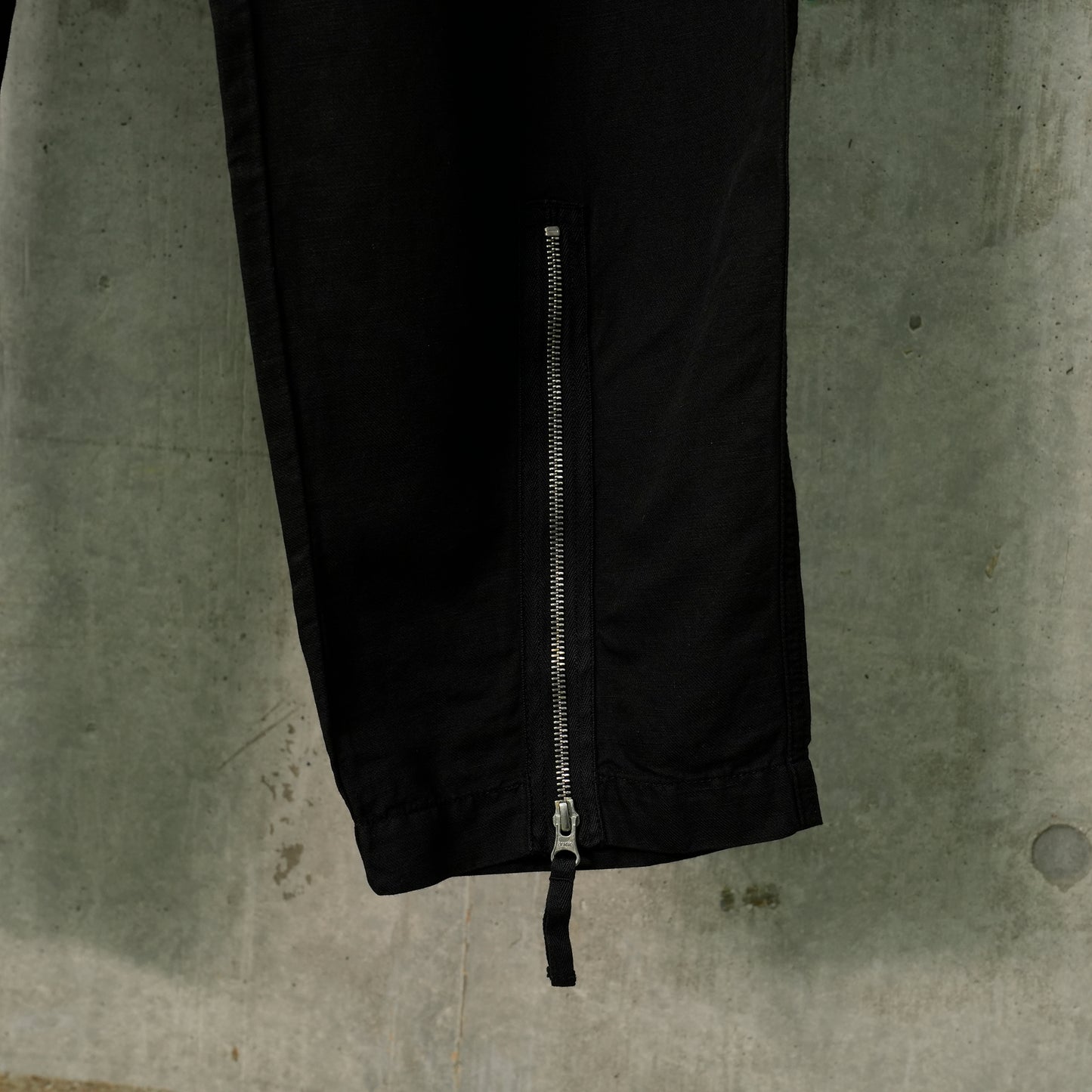 COTTON/LINEN CARGO PANTS / 999:BLACK