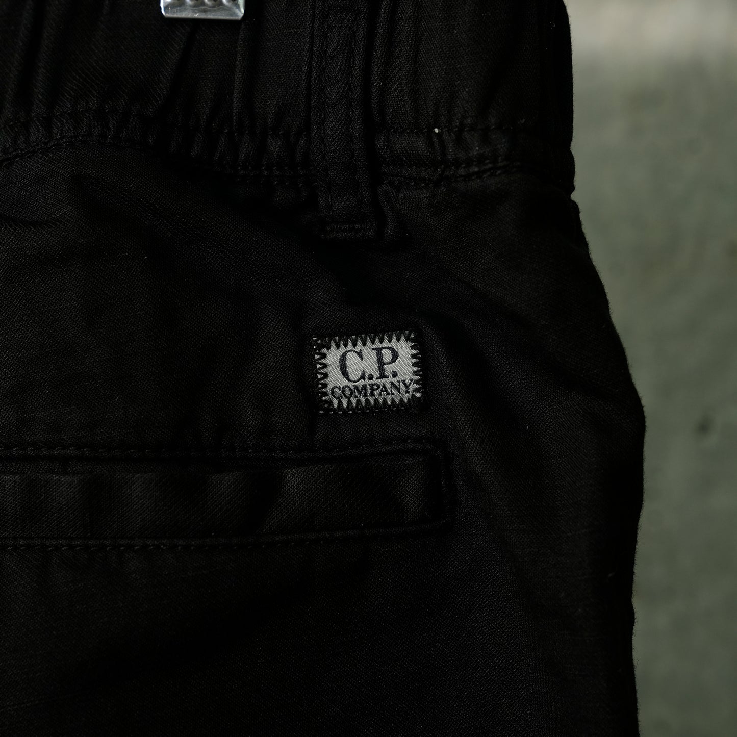 COTTON/LINEN CARGO PANTS / 999:BLACK