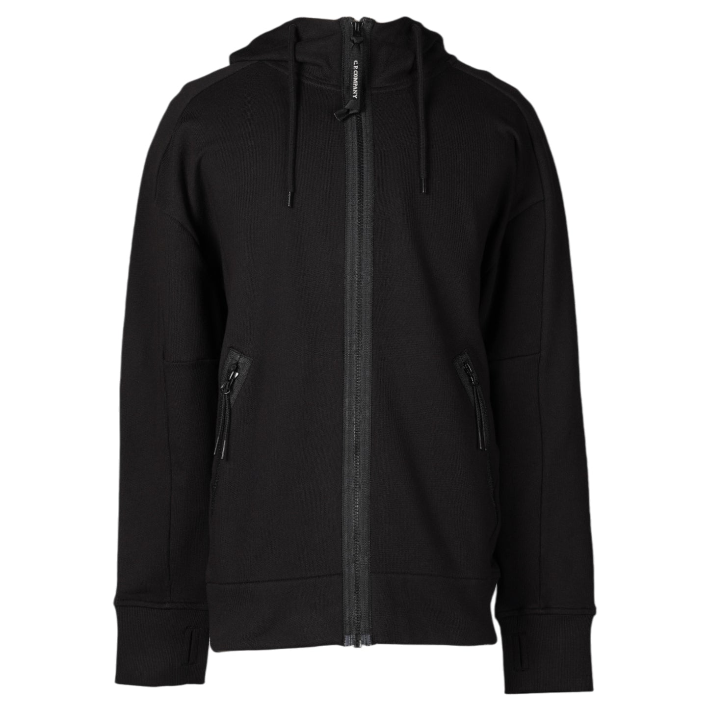 DGNL R. FLEECE GGL ZIP HDD SWSH / 999:BLACK