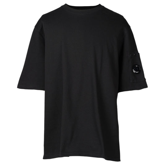 LIGHT FLEECE S/S LENS SWSHIRT / 999:BLACK