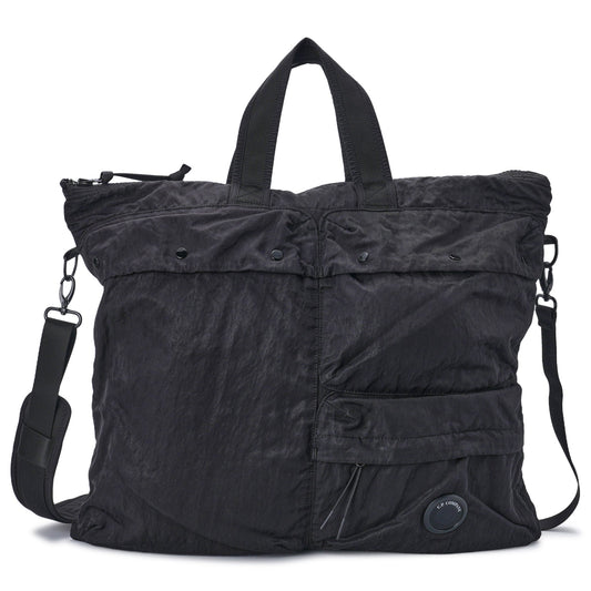 NYLON B LENS SHOULDER BAG / 999:BLACK