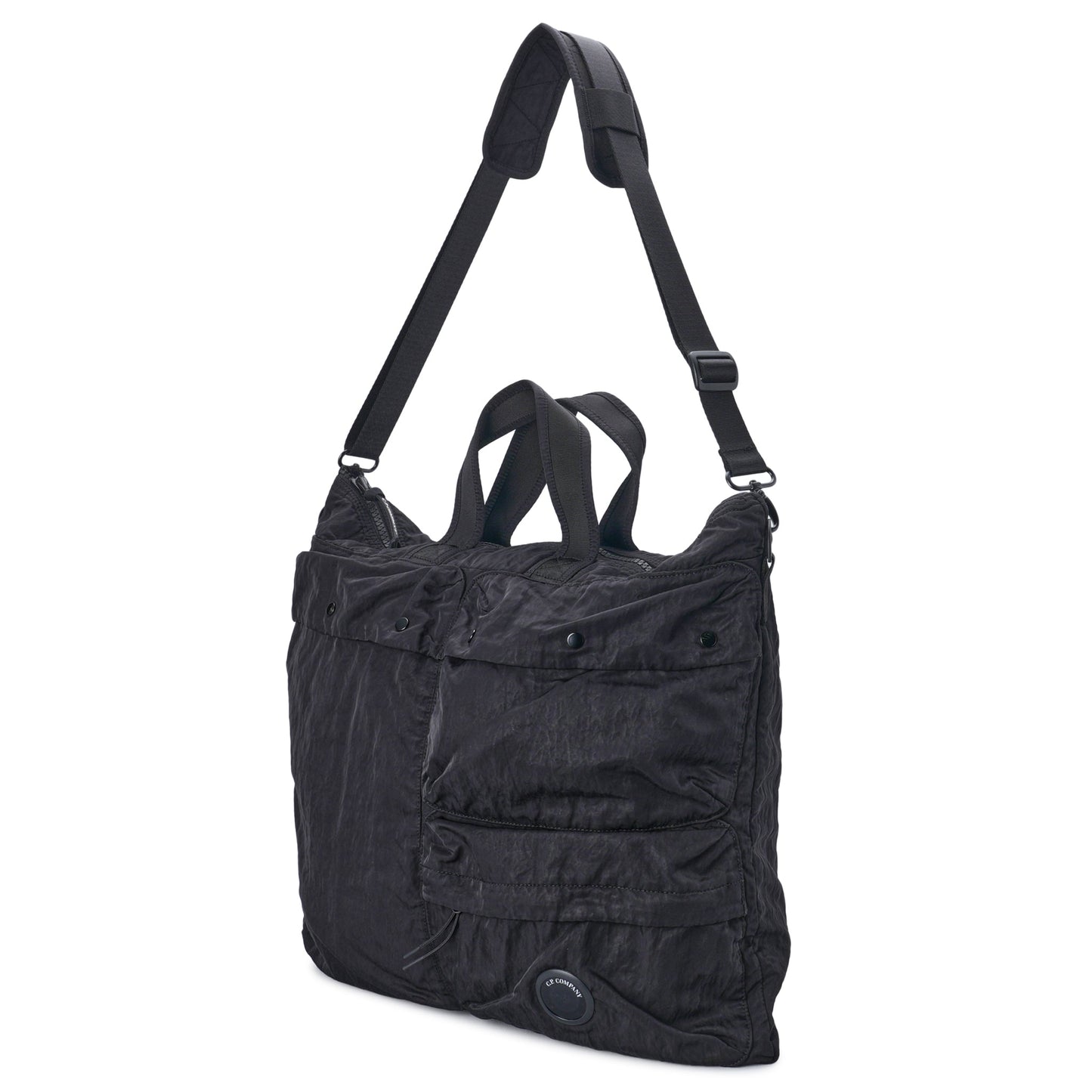 NYLON B LENS SHOULDER BAG / 999:BLACK