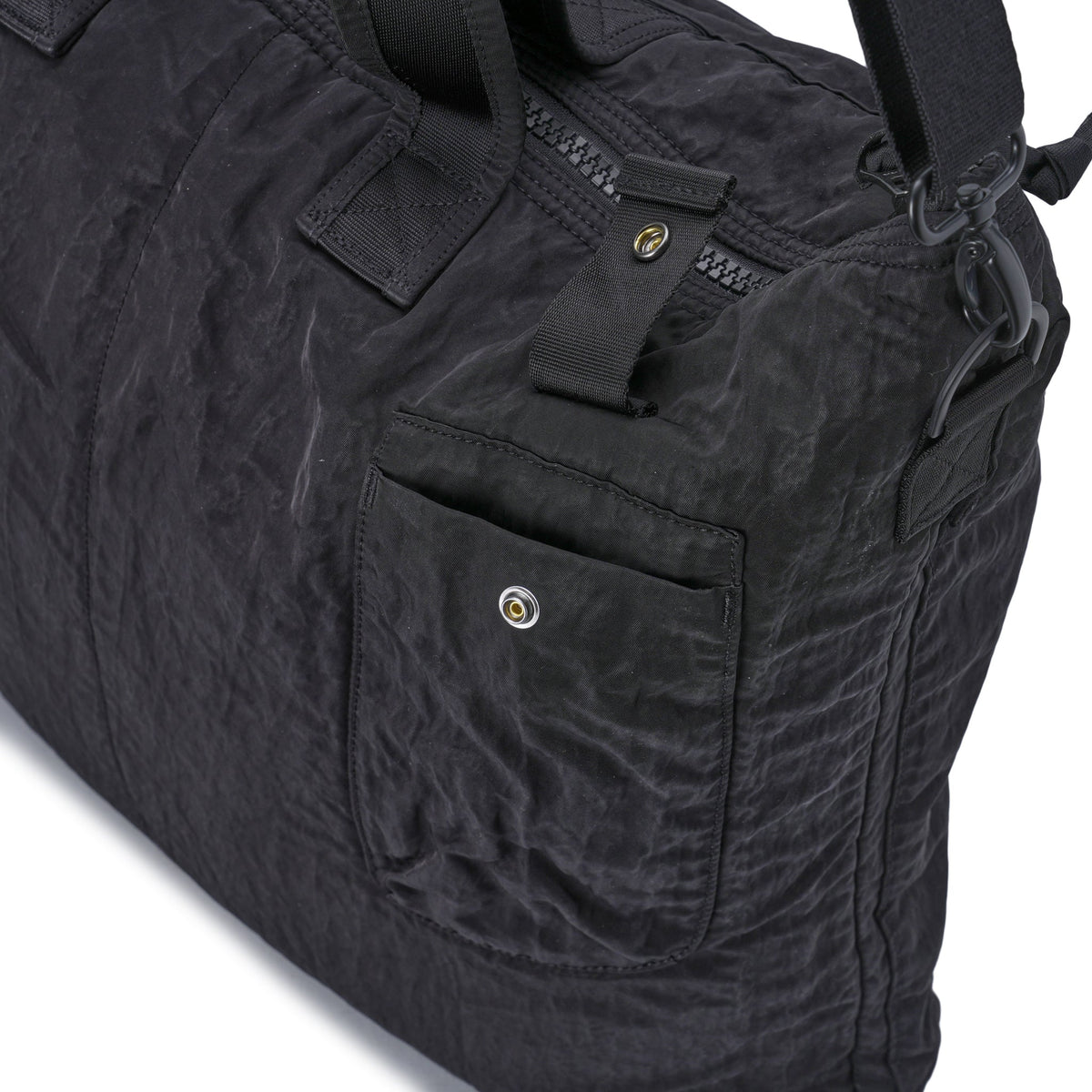NYLON B LENS SHOULDER BAG / 999:BLACK