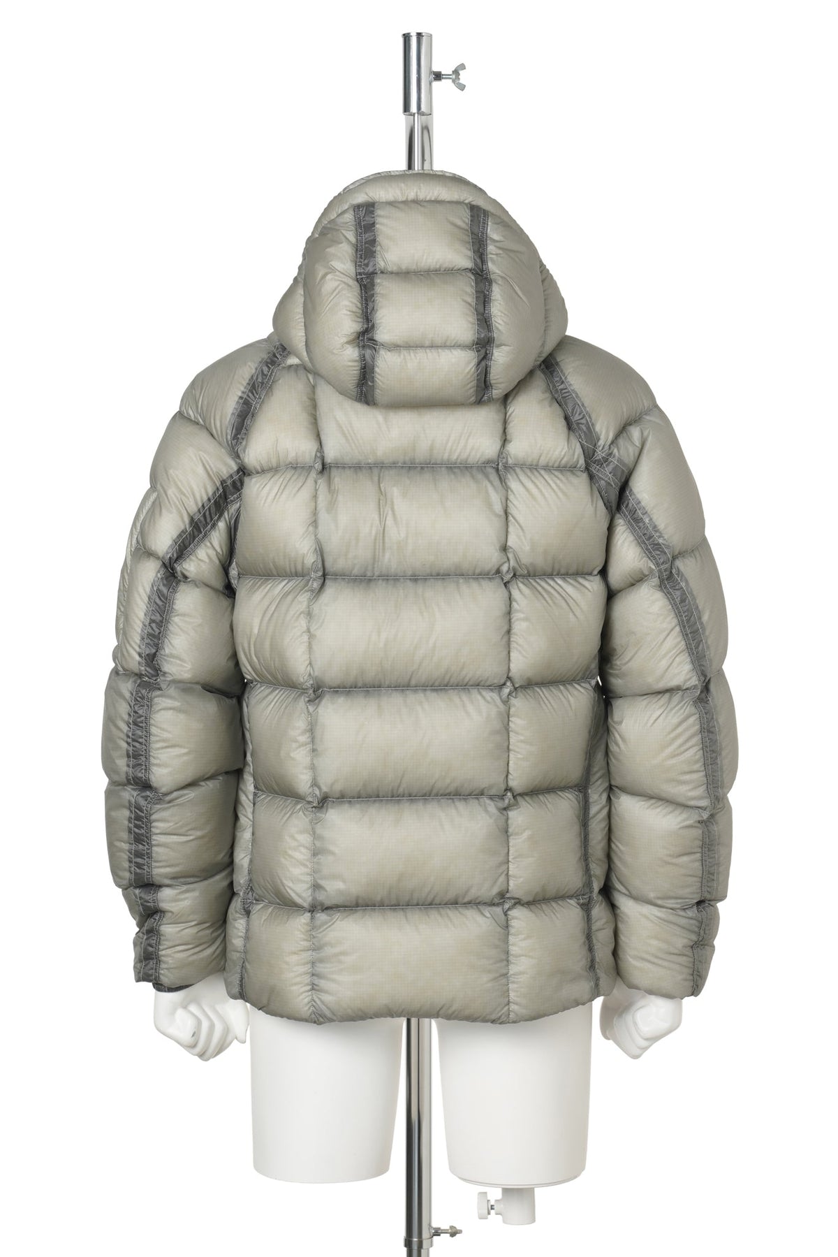 D.D. SHELL HOODED DOWN JACKET / 936:FLINT GREY