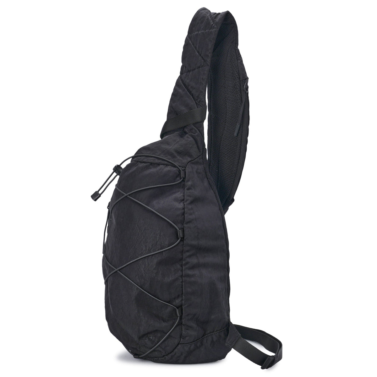 NYLON B CROSSBODY BACKPACK / 999:BLACK