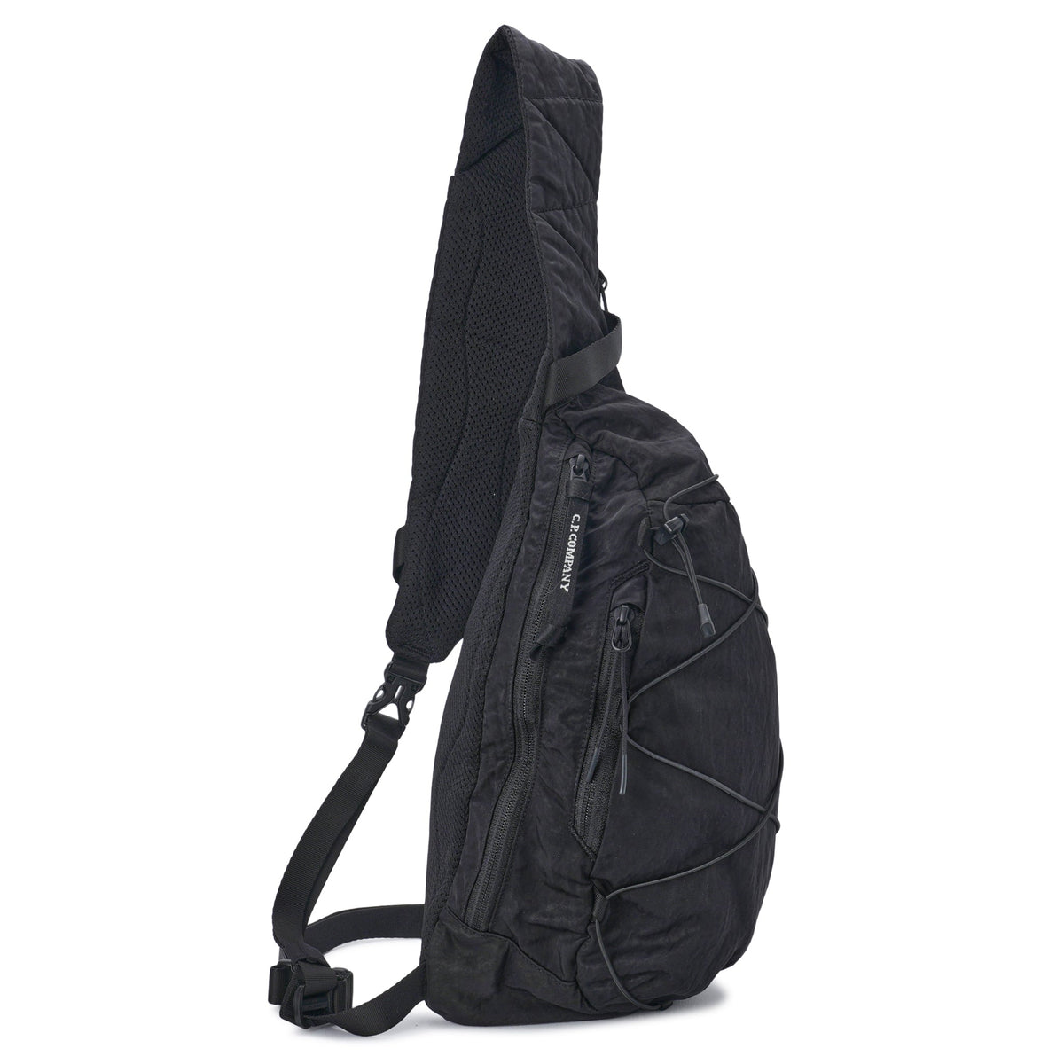NYLON B CROSSBODY BACKPACK / 999:BLACK
