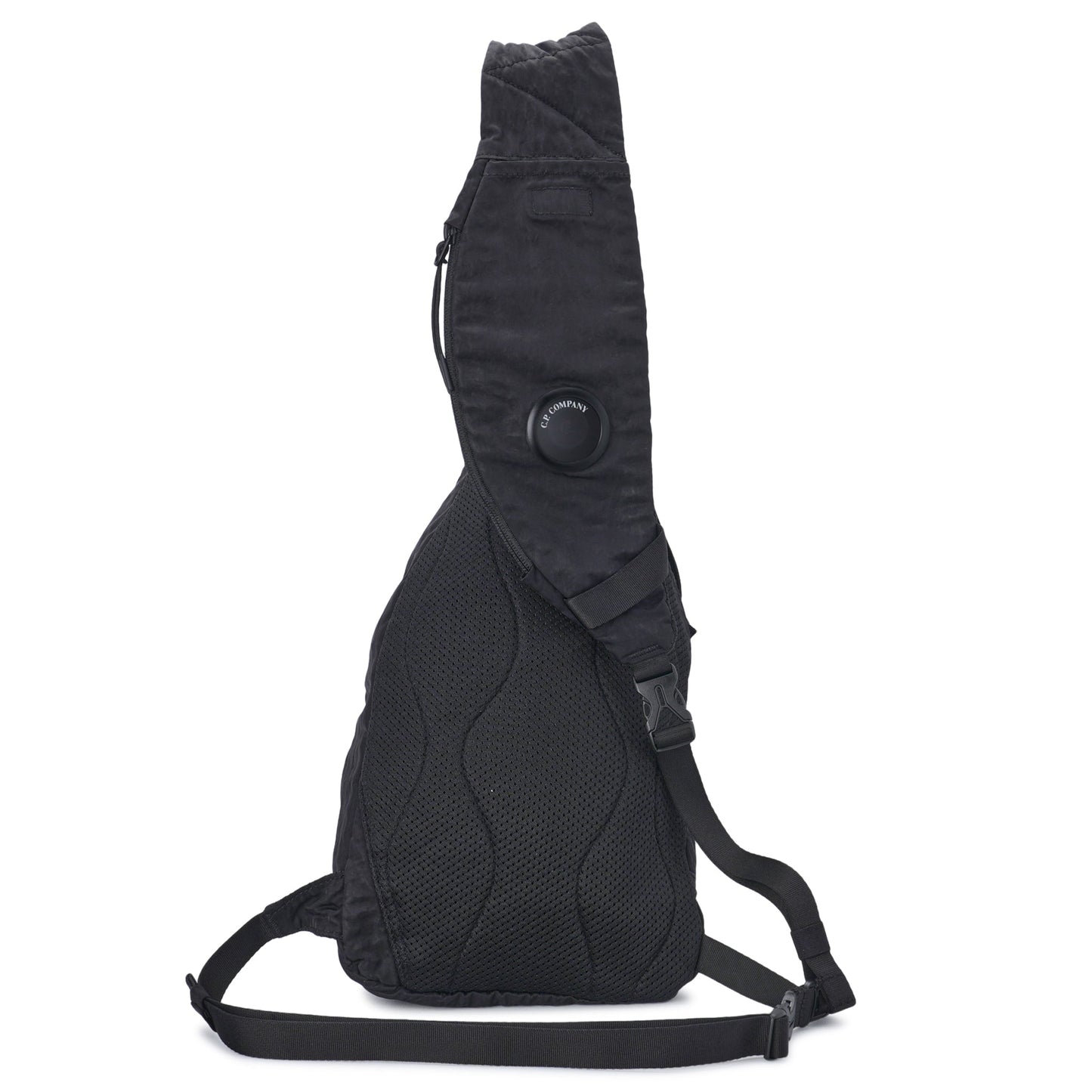 NYLON B CROSSBODY BACKPACK / 999:BLACK