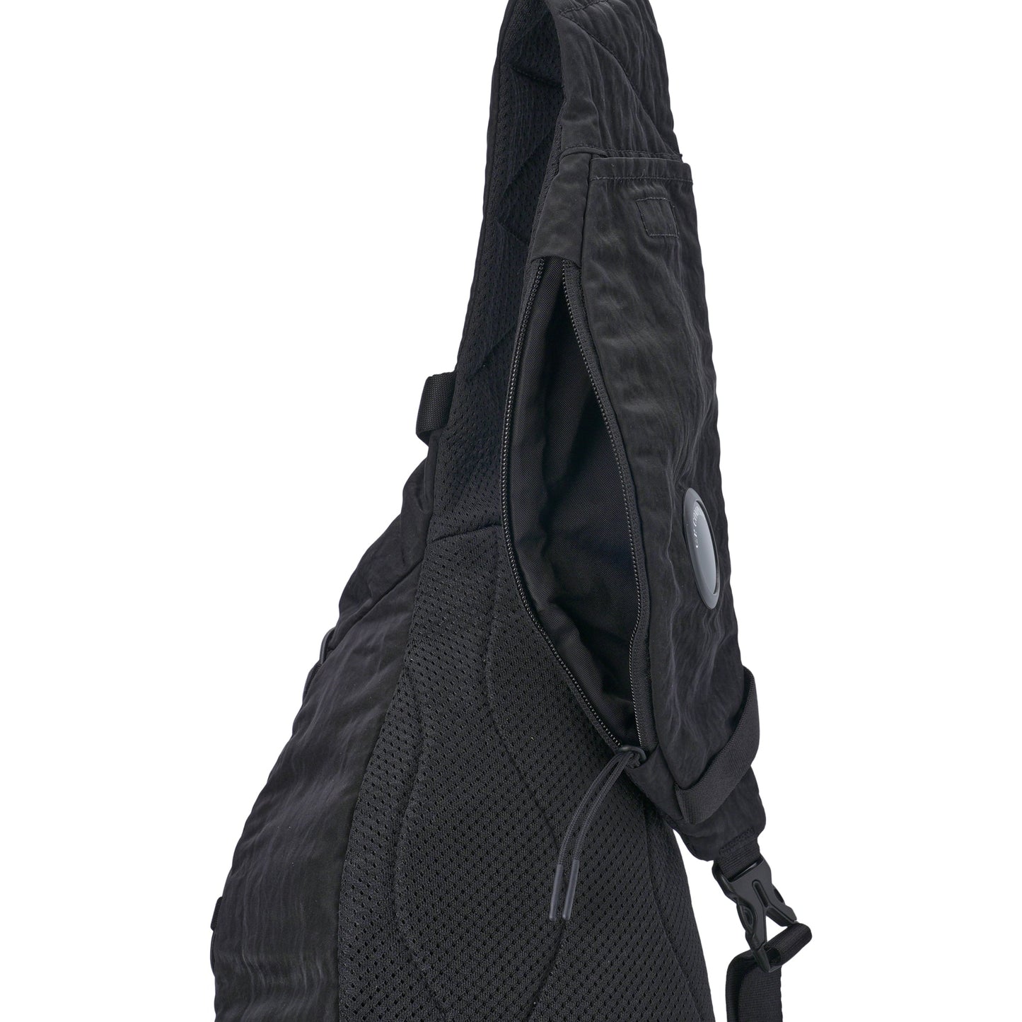 NYLON B CROSSBODY BACKPACK / 999:BLACK