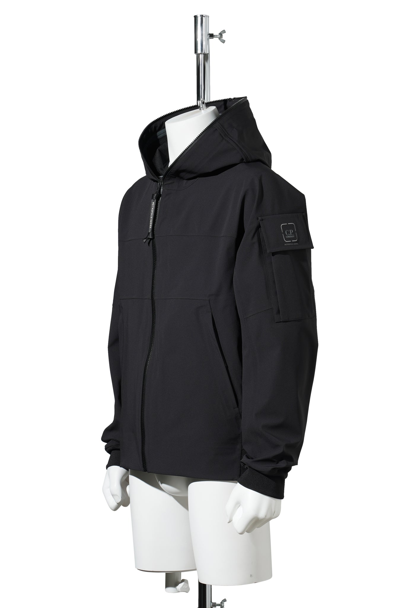 OW MEDIUM JACKET IN METROSHELL / 999:BLACK