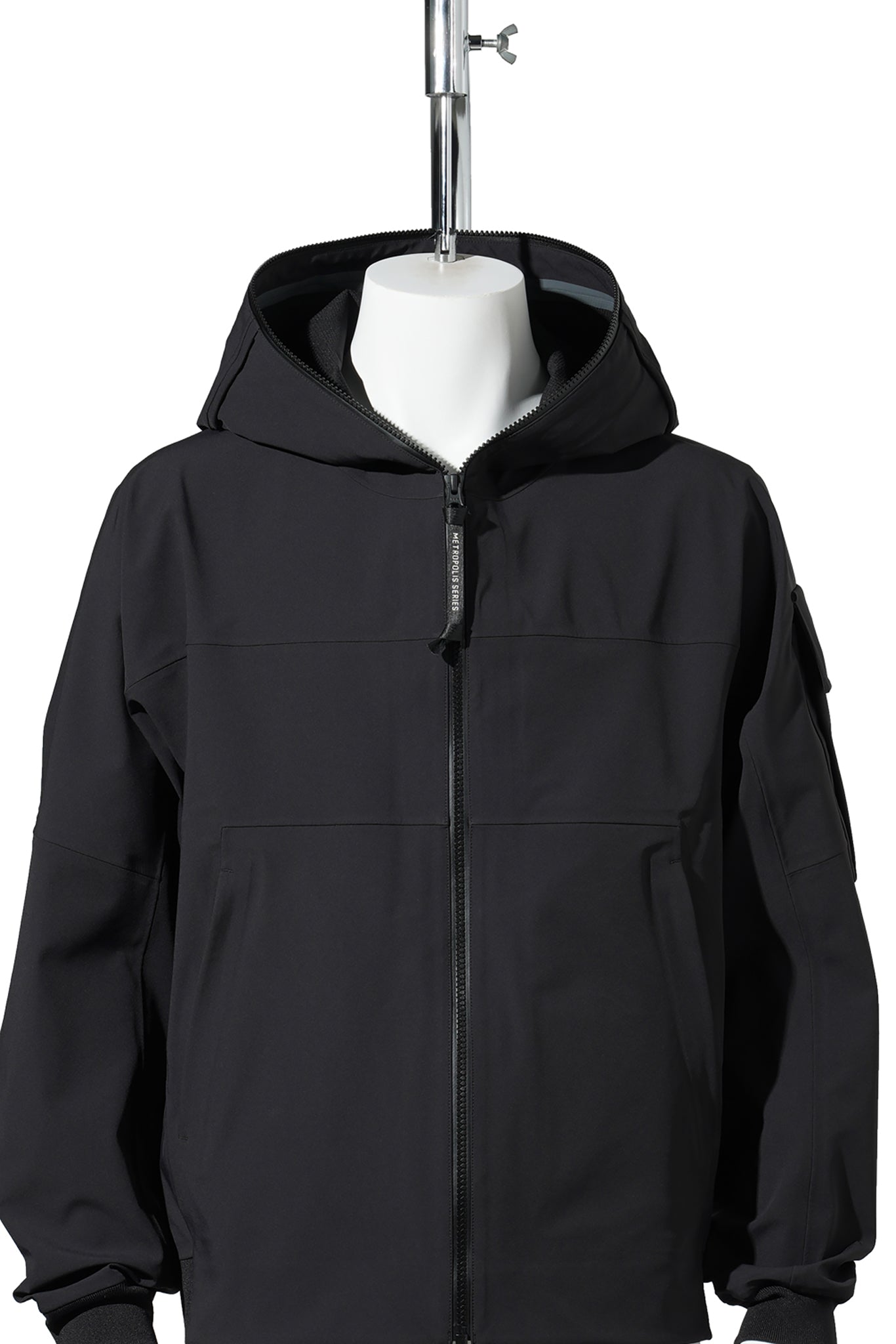 OW MEDIUM JACKET IN METROSHELL / 999:BLACK