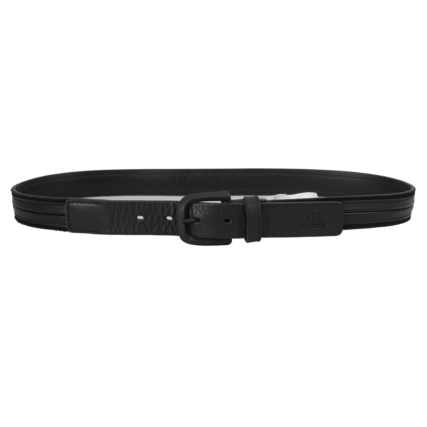 ACC BELT IN LEATHER MIXED / 999:BLACK