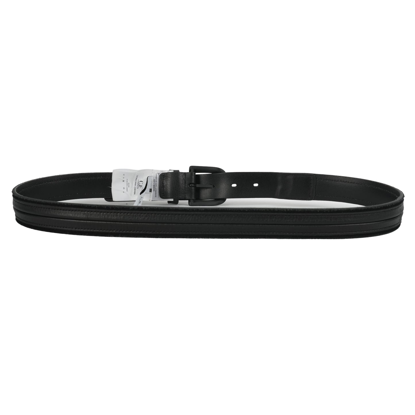 ACC BELT IN LEATHER MIXED / 999:BLACK