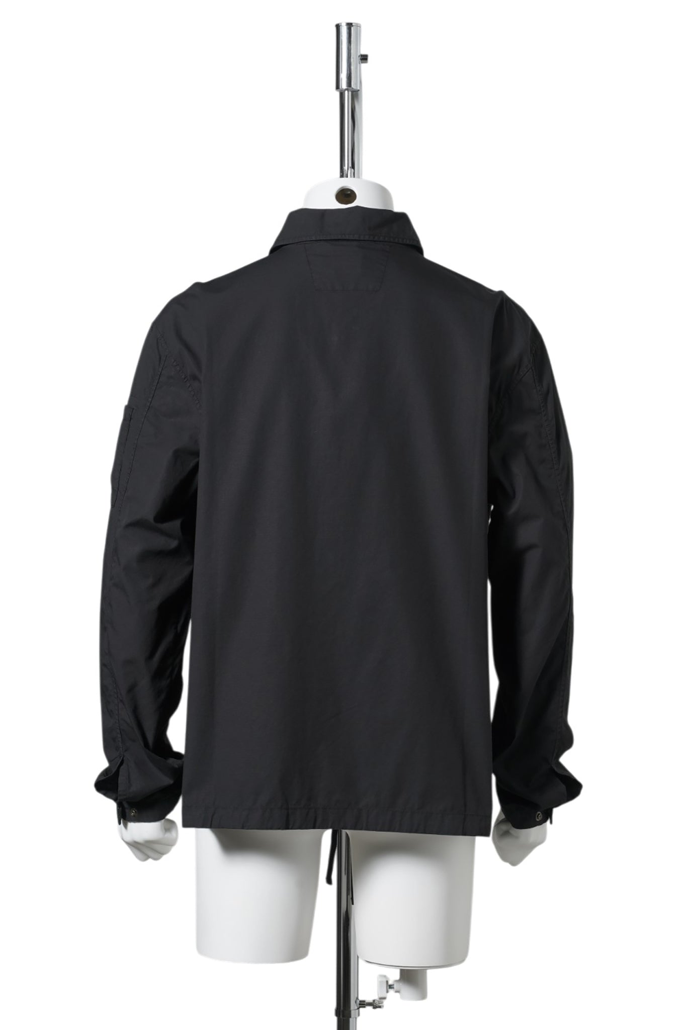 OVERSHIRT IN COTTON RIP-STOP / 999:BLACK