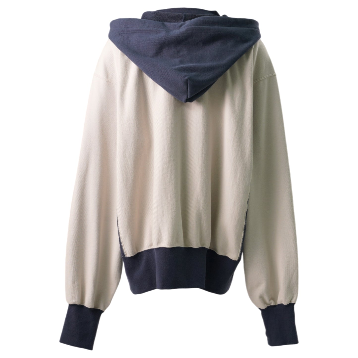 DOUBLE FACE HOODIE / BEIGE