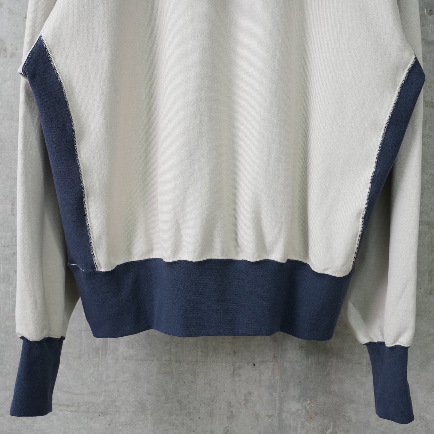 DOUBLE FACE HOODIE / BEIGE