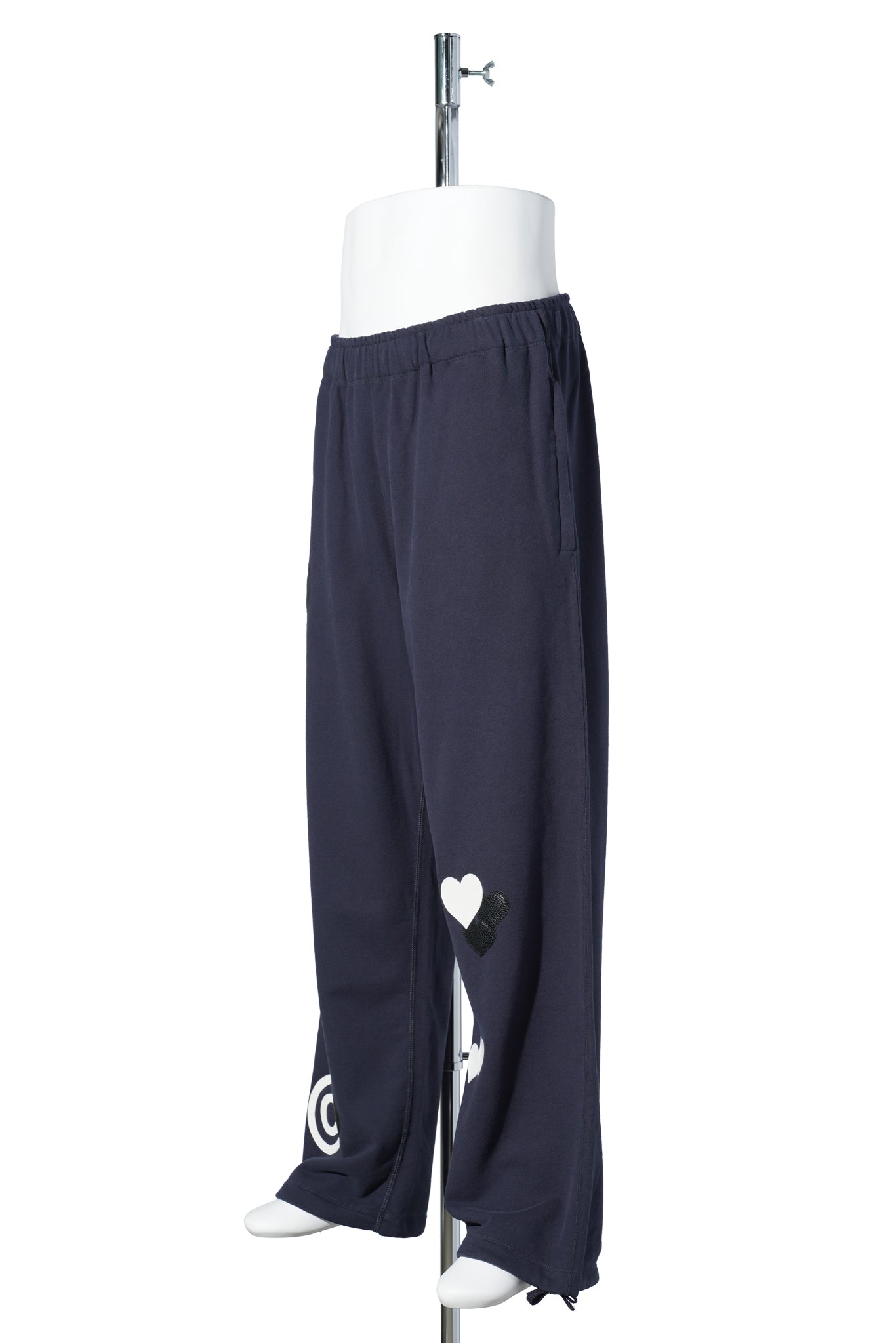 CPD LOVE PATCH SWEAT PANTS / NAVY