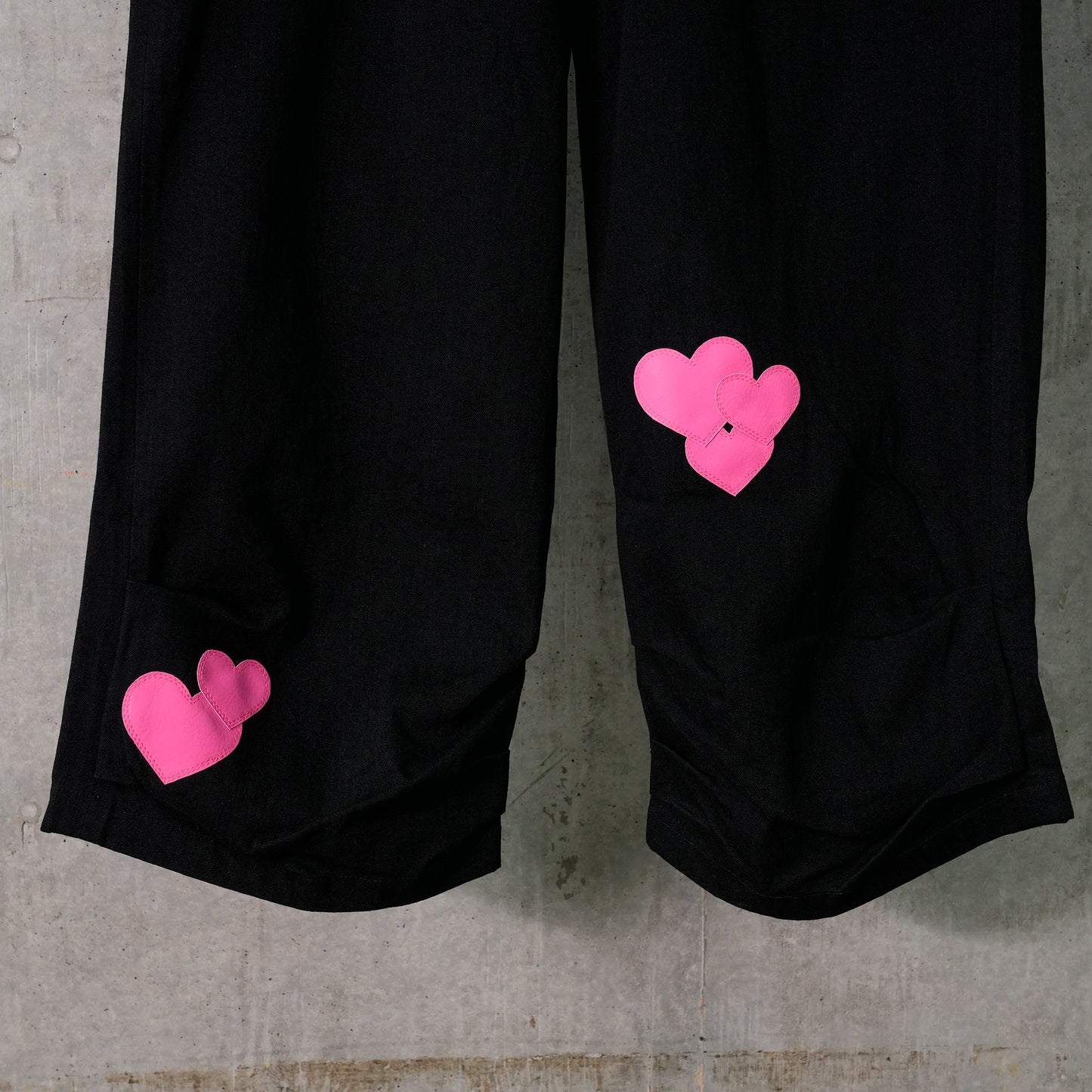 CPD LOVE PATCH PANTS / BLACK