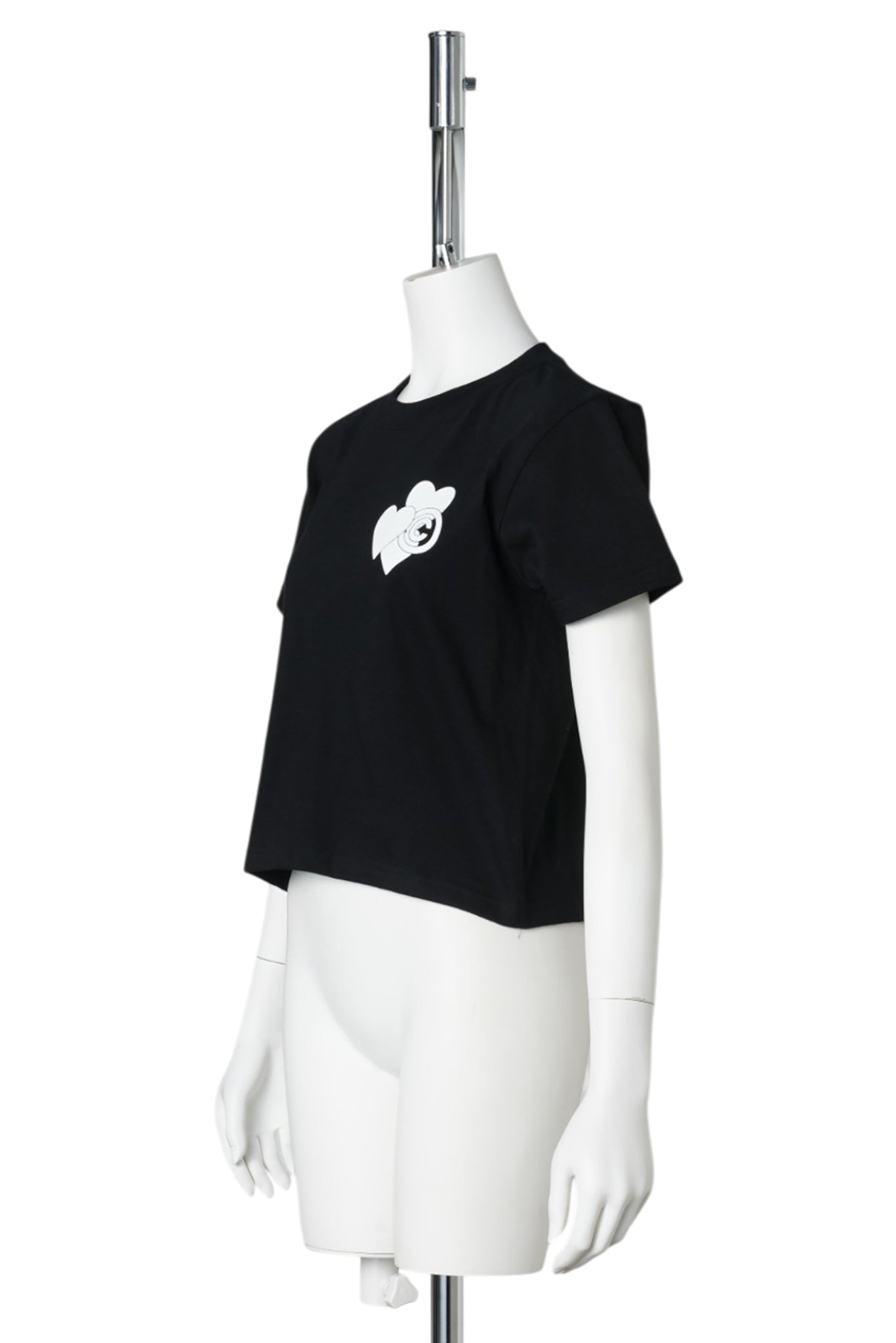 WOMEN'S SHIRT HEART / BLACK