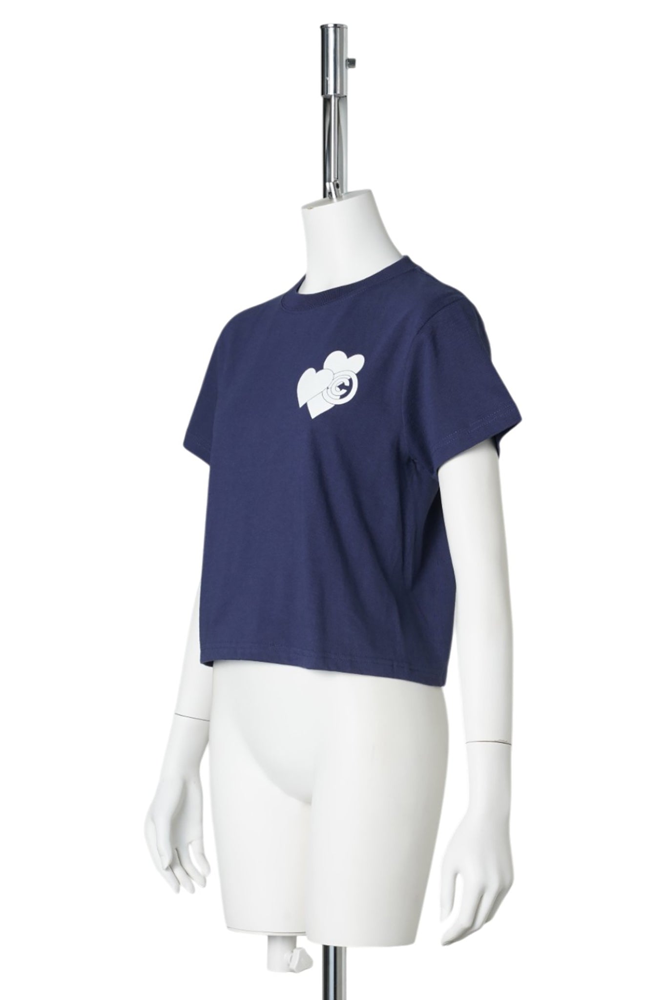 WOMEN'S SHIRT HEART / NAVY