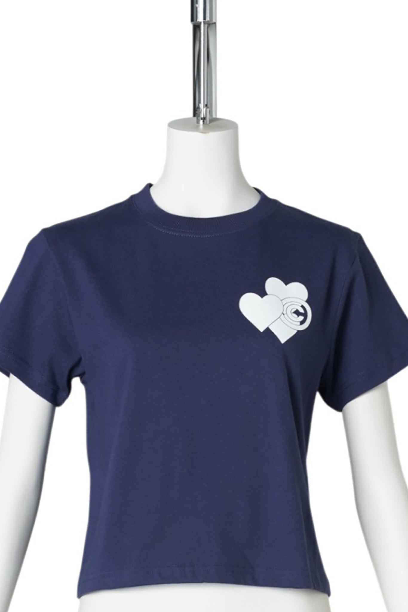 WOMEN'S SHIRT HEART / NAVY