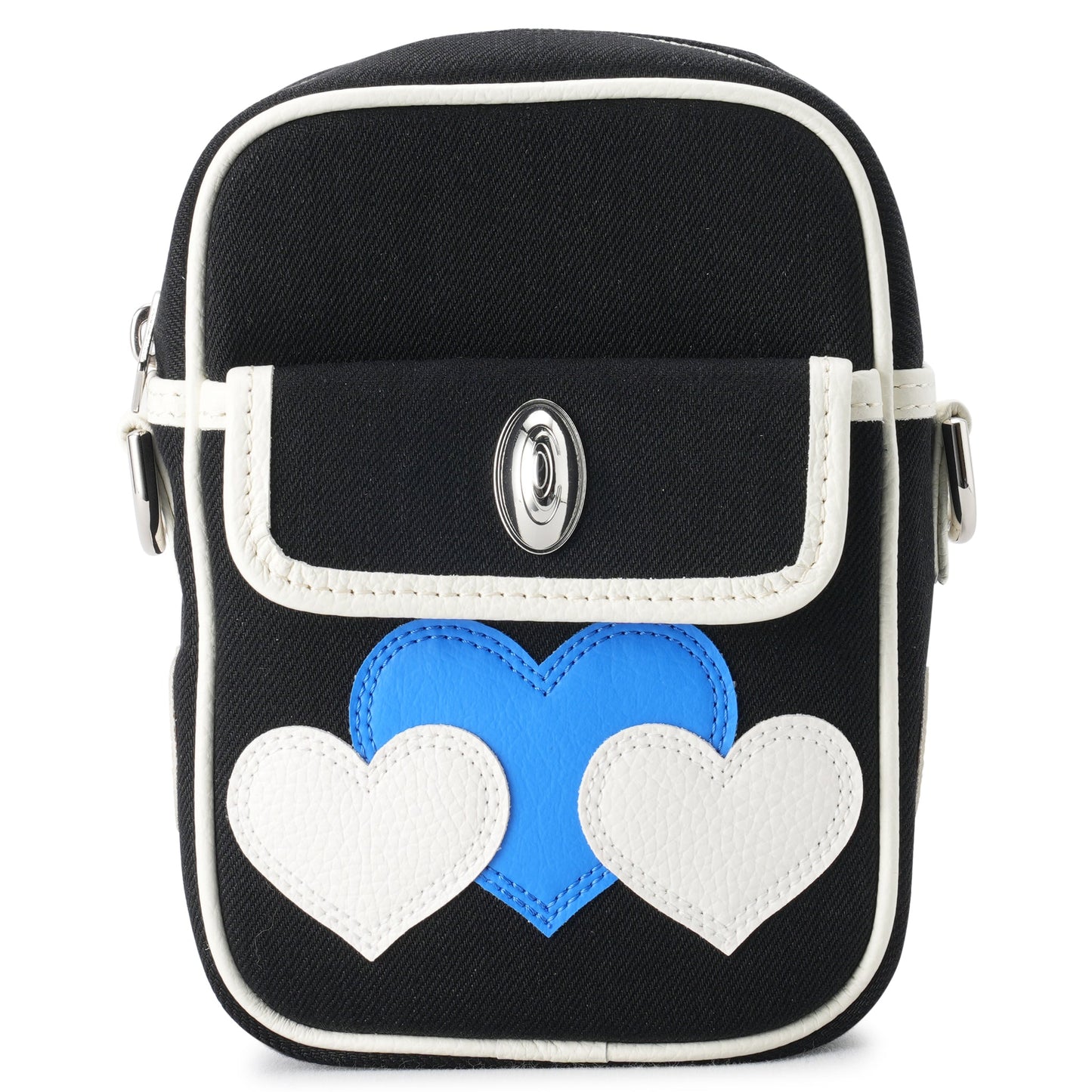 CPD LOVE PATCH SHOULDER BAG #05 / BLACK