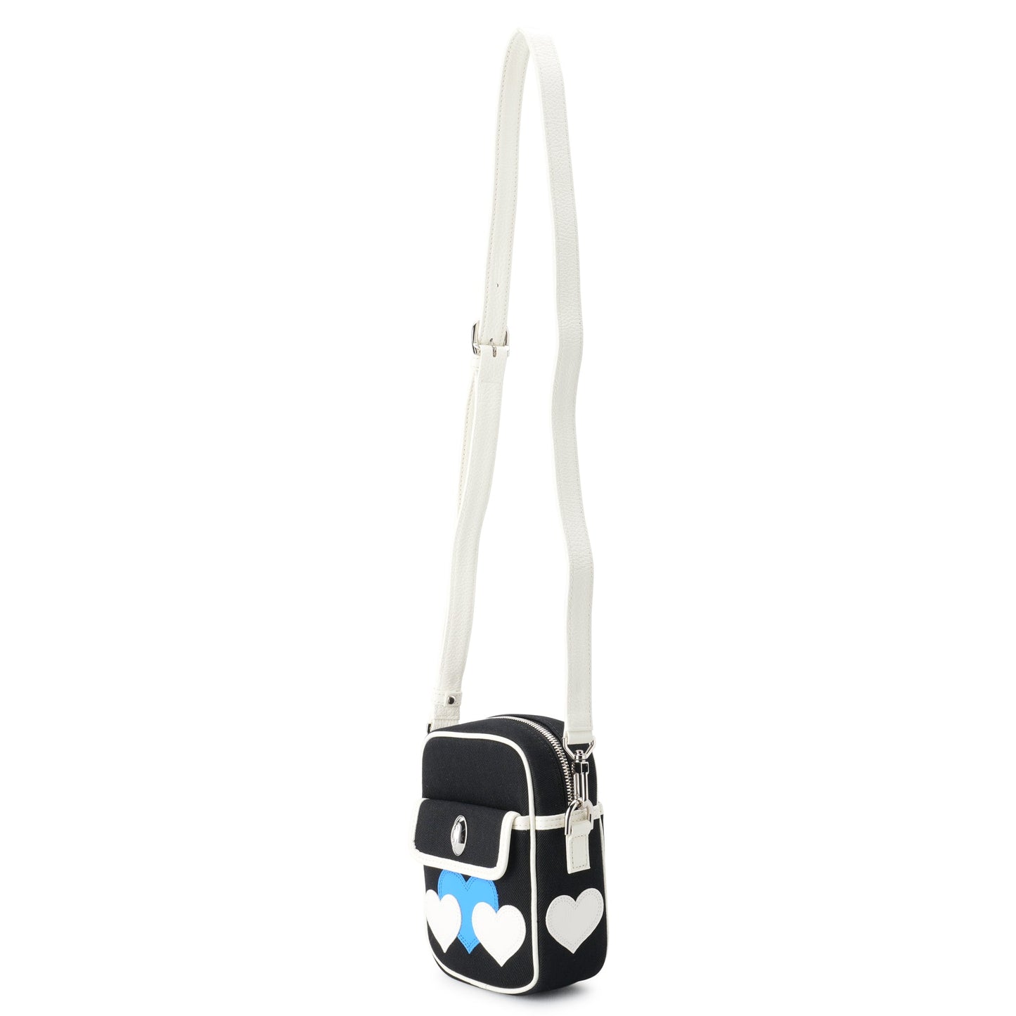 CPD LOVE PATCH SHOULDER BAG #05 / BLACK