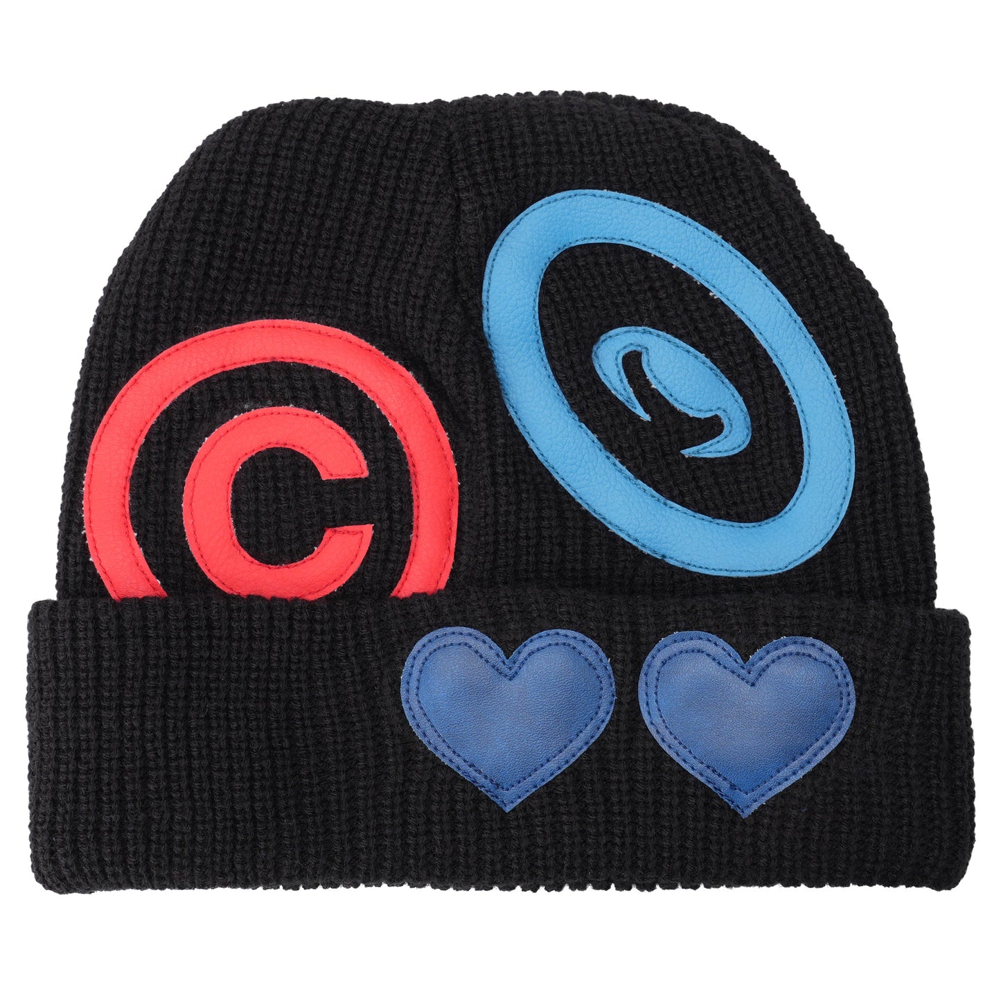 CPD LOVE PATCH BEANIE / BLACK
