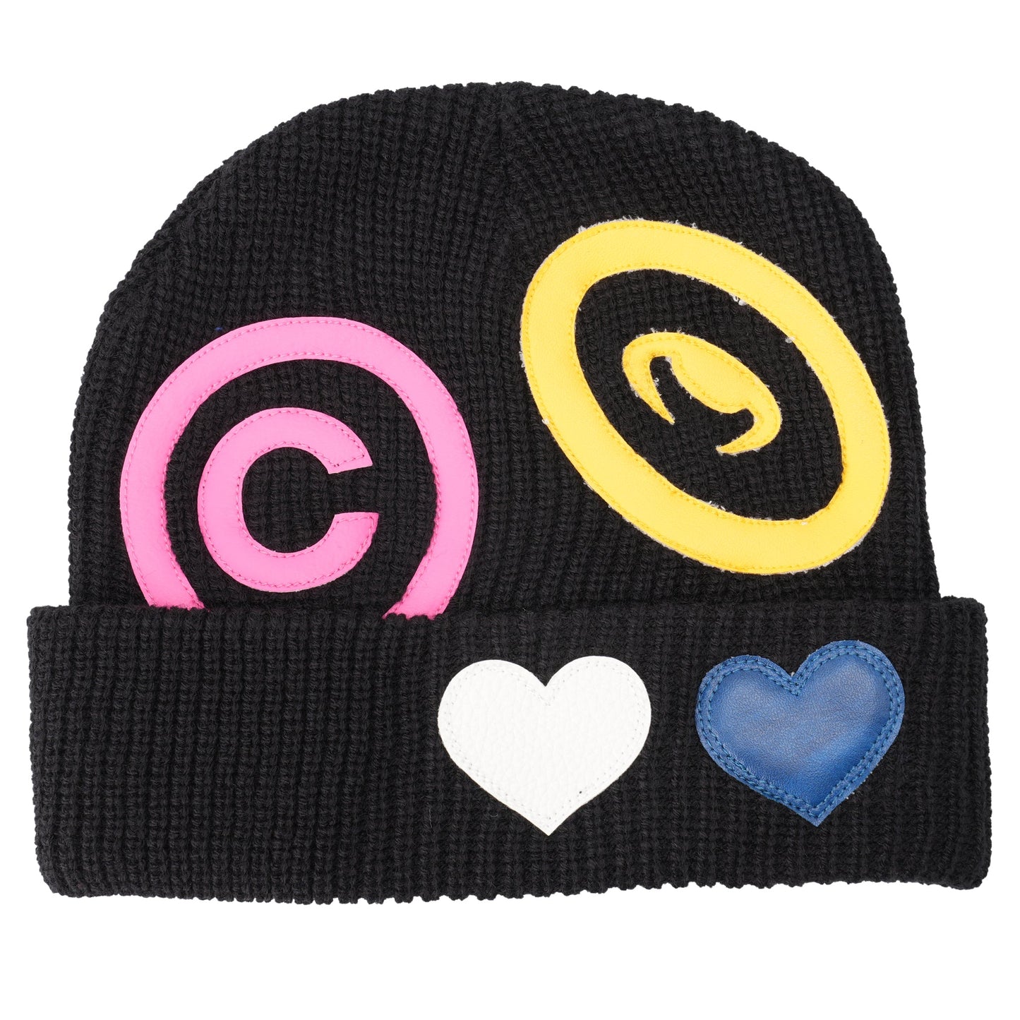 CPD LOVE PATCH BEANIE / BLACK