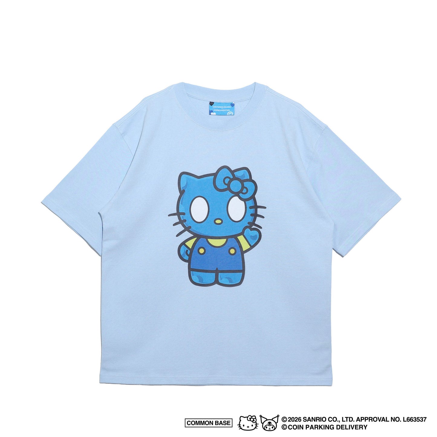 S/S TEE / LIGHT BLUE
