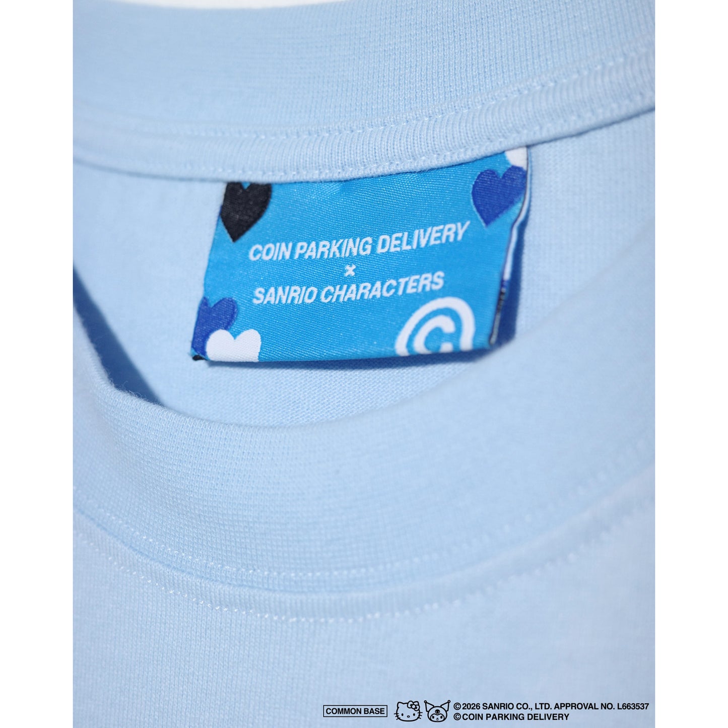 S/S TEE / LIGHT BLUE