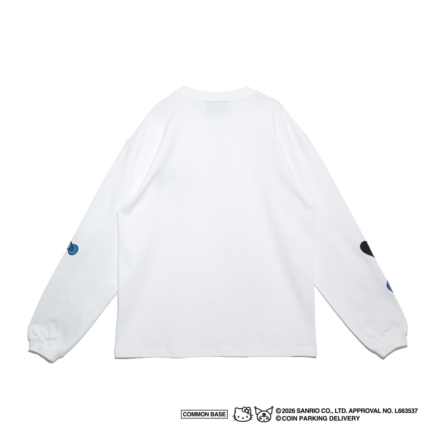 L/S TEE / WHITE