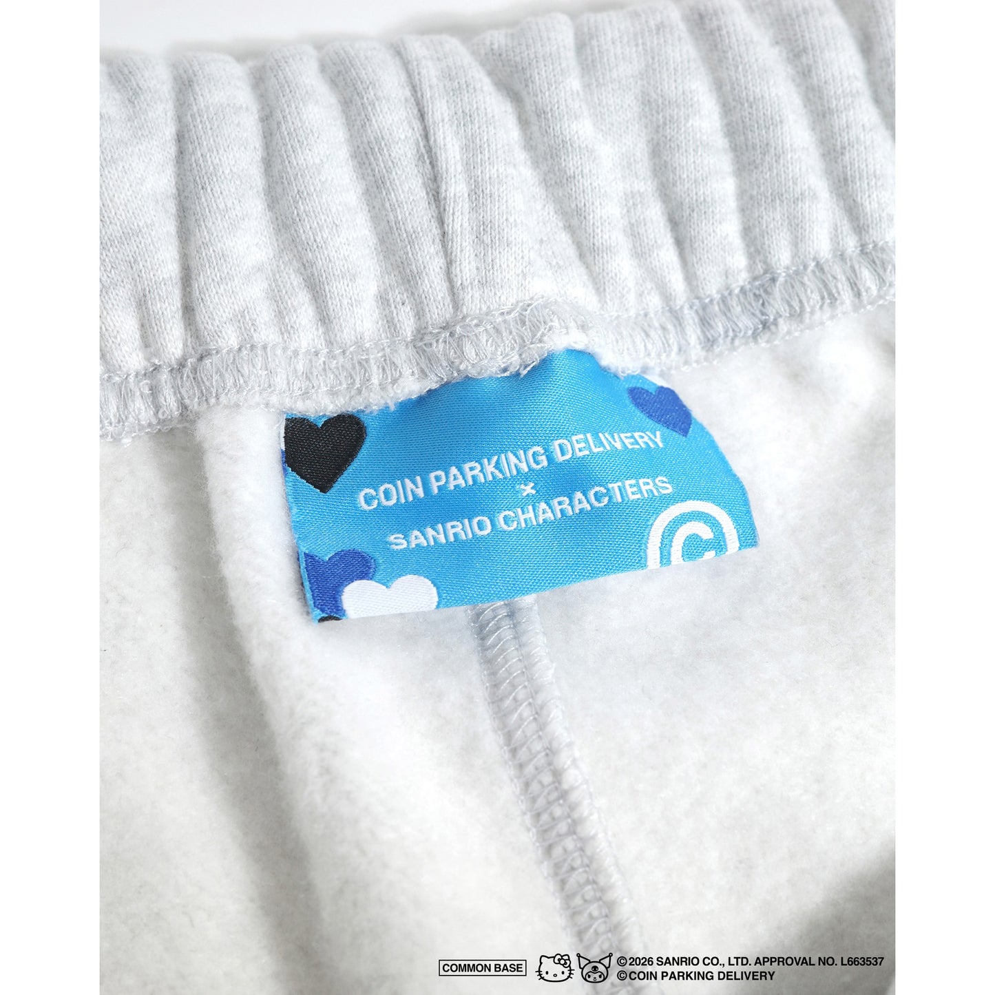 SWEAT PANTS / LIGHT HEATHER GREY