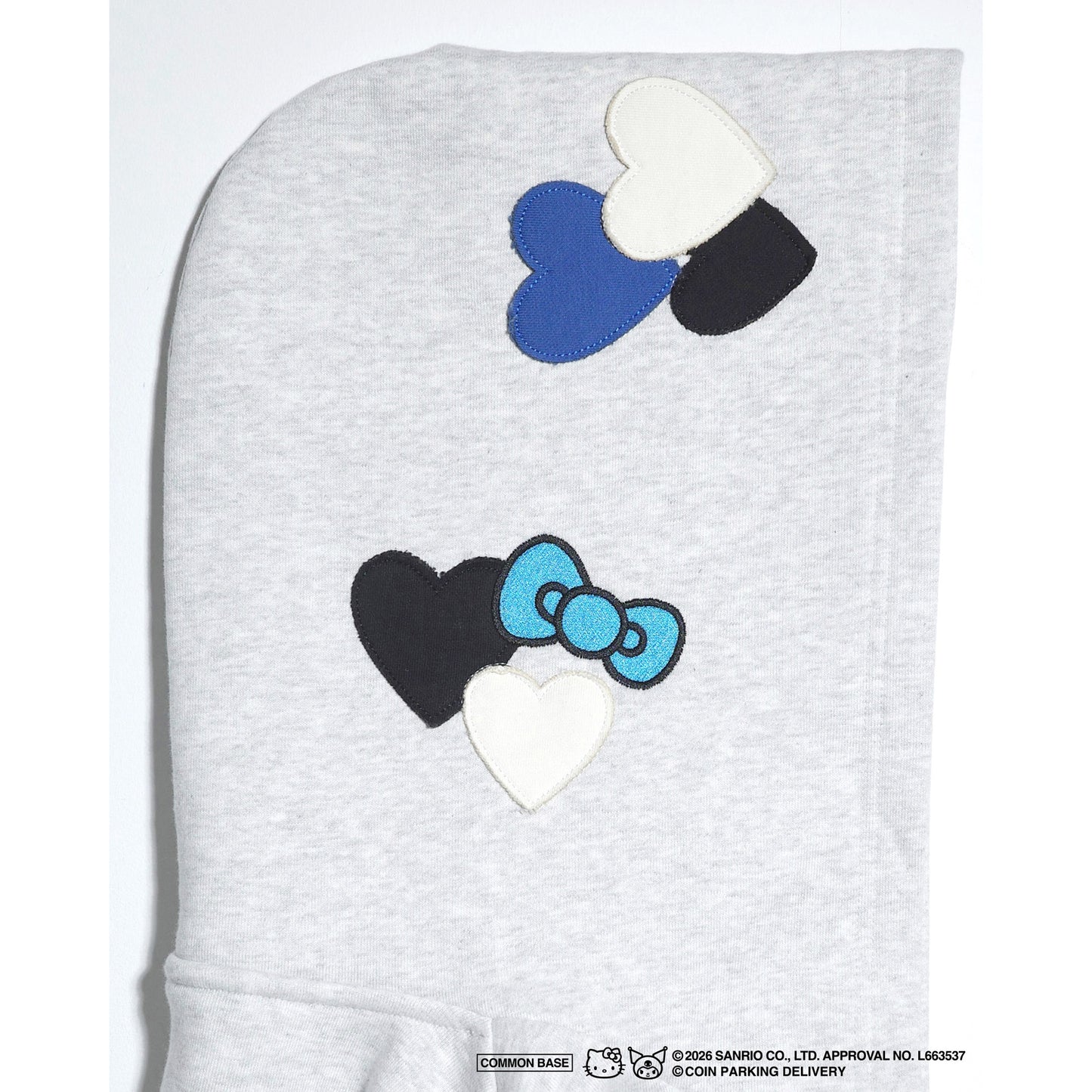 ZIP SWEAT HOODIE / LIGHT HEATHER GREY